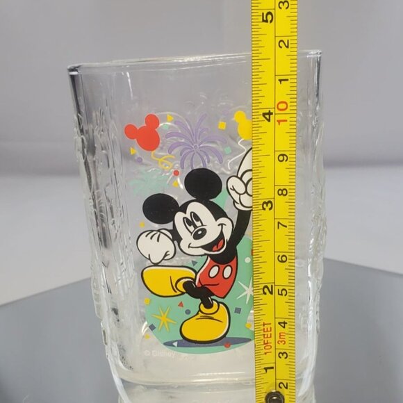 Vintage McDonalds Mickey Mouse Glass Walt Disney World 2000 Celebration - Picture 6 of 7